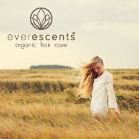 EverEscents Organic Hair Care Travel Size Tubes